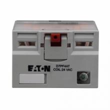 Eaton D7PF4AT - 4PDT RELAY - 24 VAC COIL