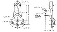MacLean Power Systems PEP6645LT - POLE EYE PLATE LES