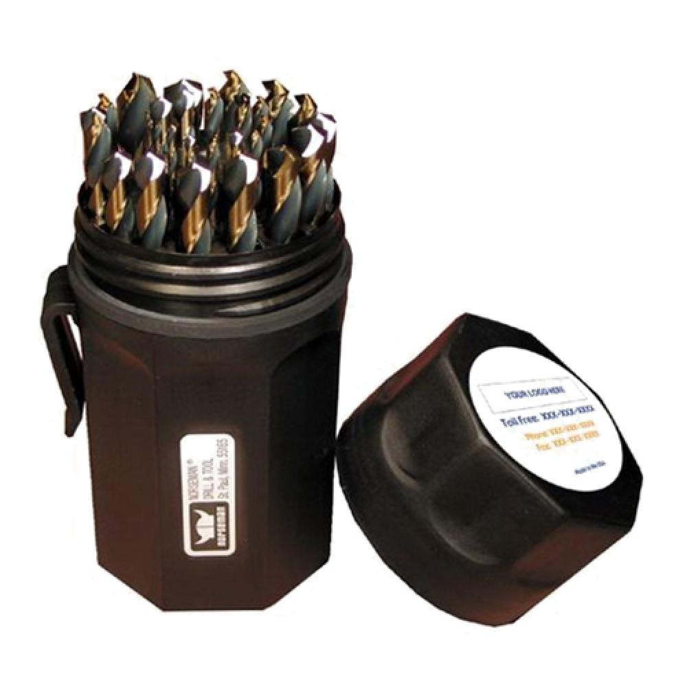 JOBBER LENGTH DRILL SET,29,135 DEG SPLT