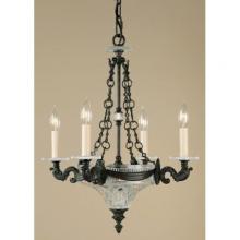 Murray Feiss Lighting F1893/4LBR - CHANDELIER,360 WTT,120 V,6 LMP,CAND SKT