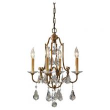Murray Feiss Lighting F2480/4OBZ - CHANDELIER,240 WTT,120 V,4 LMP,STL FIXT