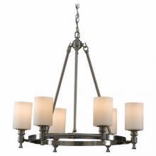 Murray Feiss Lighting F2496/6BS - SULLIVAN ISLAND CHANDELIER,1TIER,600W,BS