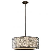 Murray Feiss Lighting F26383LAB - PENDANT,300 WTT,120 V,3 LMP,STL FIXT