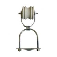 Nichols Manufacturing 300H - BRACKET W/INSULATOR,CLMP-ON,2-1/4",12GA