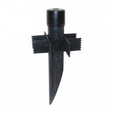Orbit Industries PP250 - POST,PVC,BLK,LANDSCAPE LTG
