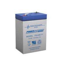 Power-Sonic Corporation 12-255 - LEAD ACID BATTERY,NOM VLTG: 6V, 2.42LB