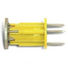 Powers Rawl Fastening Prod 7554 - WOOD-KNOCKER INSERT,1-7/8 IN LEN,UNC,YEL