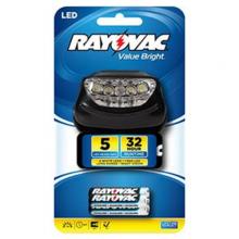 Spectrum Brands - Rayovac BRS5LEDHLT-BB - VALUE BRIGHT HEADLAMP,14 LM LM