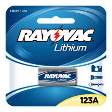Spectrum Brands - Rayovac RL123A-1 - PHOTO LITHIUM BATTERY,10 YR LIFE HR