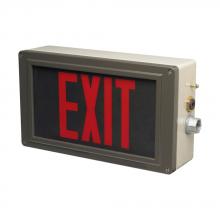 Eaton Crouse-Hinds 12191001005 - EX-LITE Z EMERG EXIT SIGN 110-277V AC