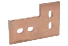 Harger CU1435EL90FLKIT - 1/4x3x5 Copper Elbow Flat 90ø