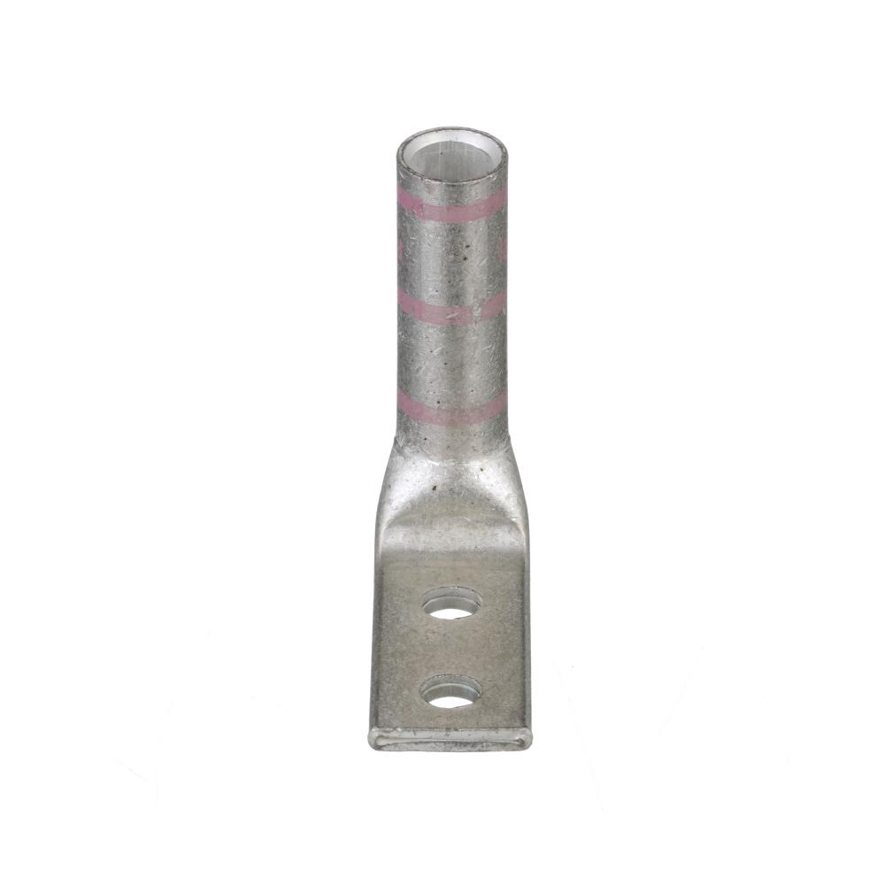 Comp Lug,Nickel/Silver Plt Copper,10 AWG,One 1/4
