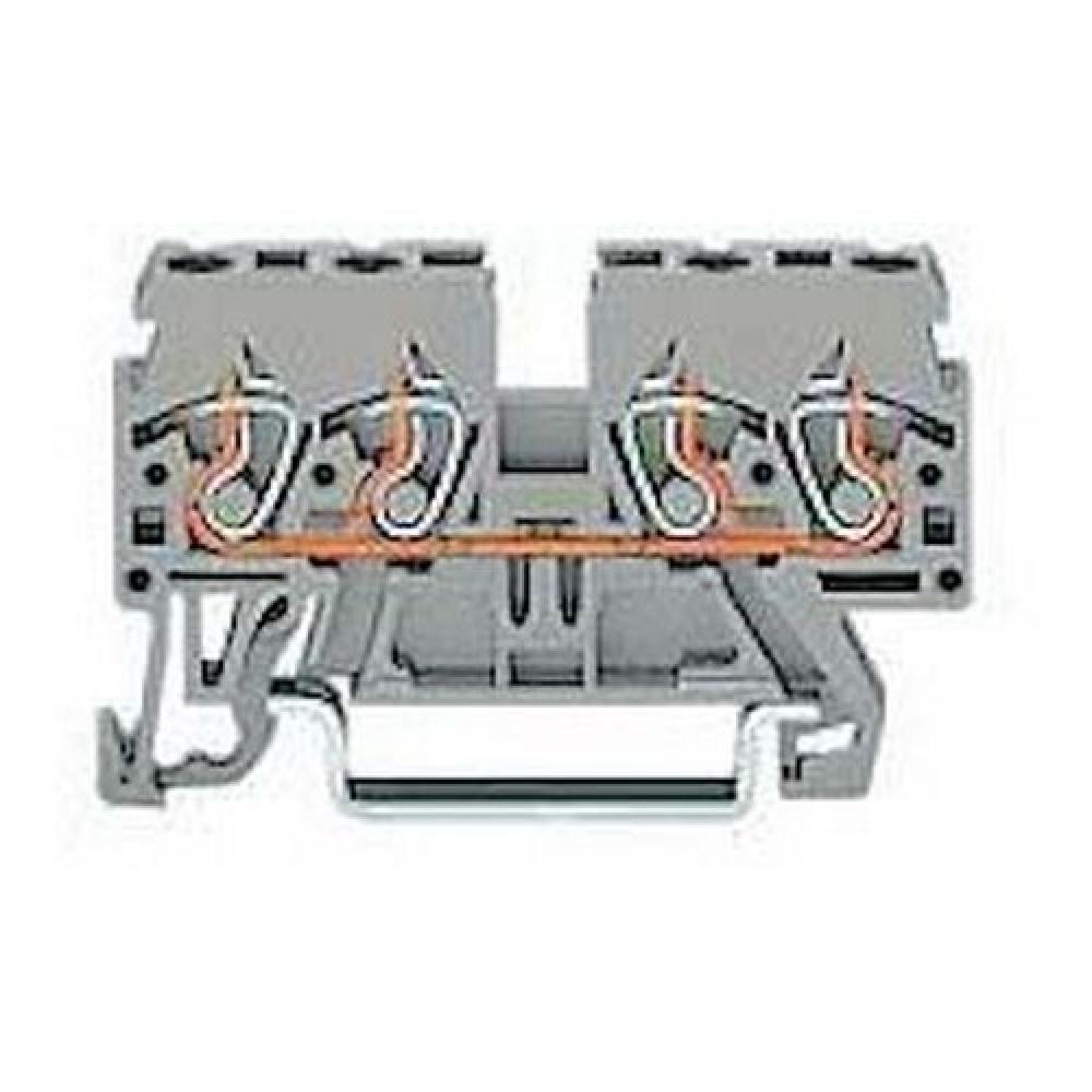 TERMINAL BLOCK,870 SERIES,THROUGH,GRAY