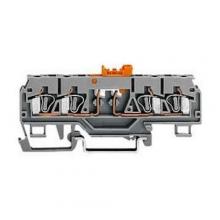 WAGO Corp 280-874 - TERMINAL BLOCK,4 TERMINALS,GRAY