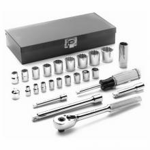 Wright Tool Company A33 - STD SOCKET SET,25-PC,STL