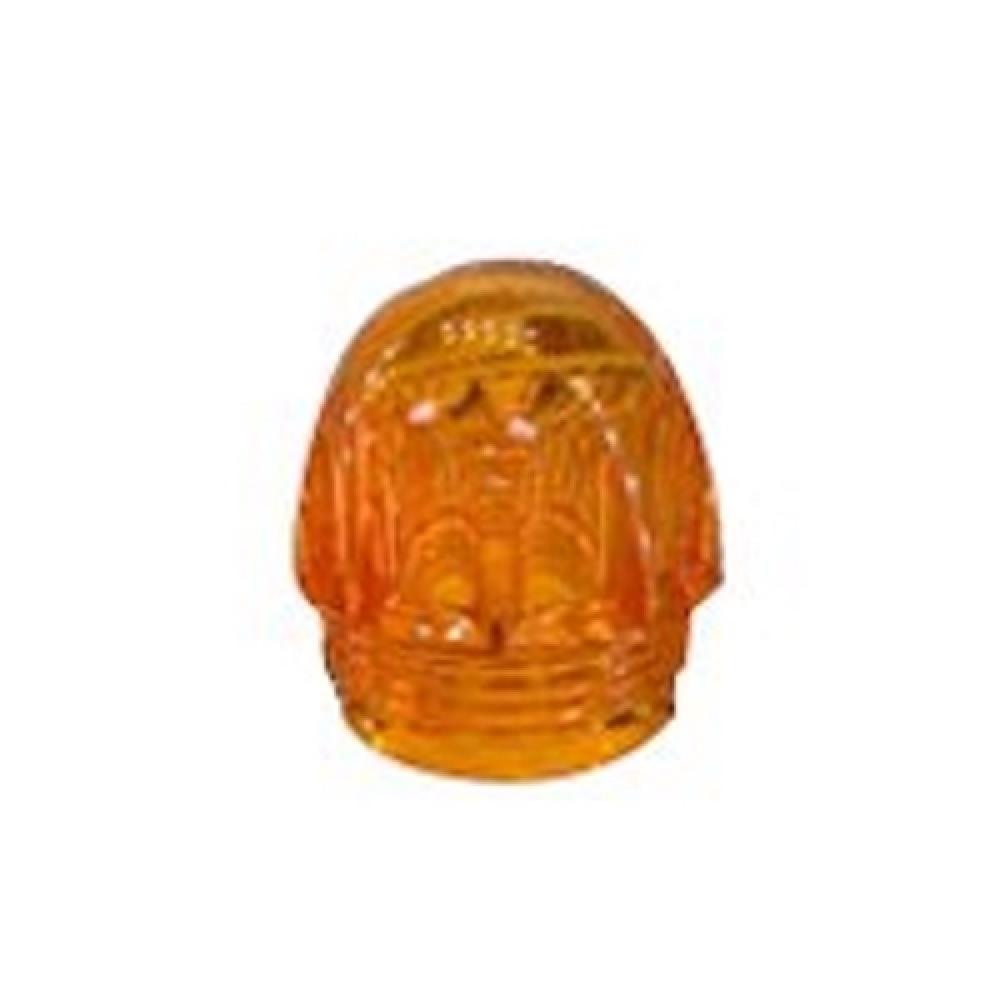PO SERIES GLOBE,PLASTIC,AMBER