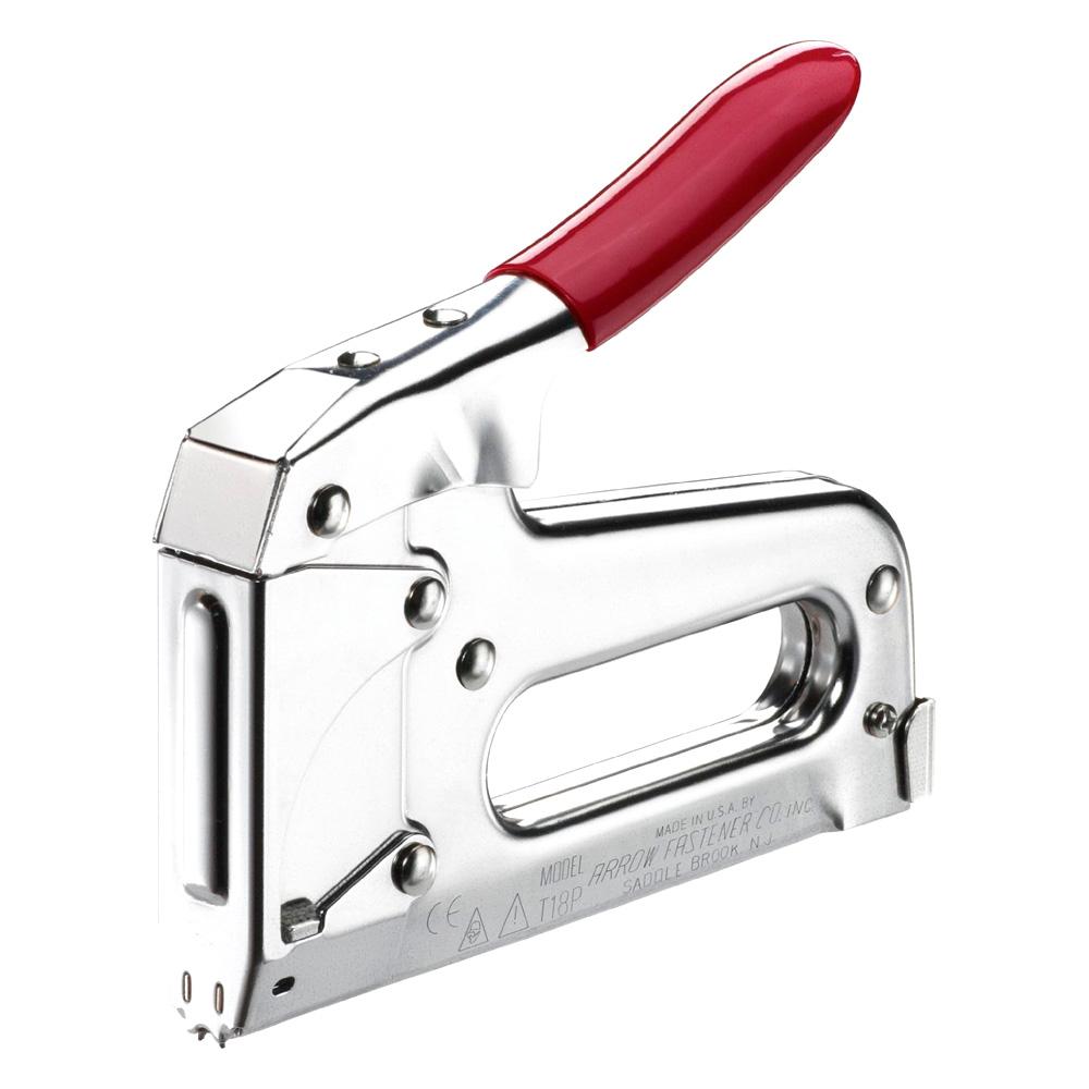TELEPHONE WIRE TACKER, RND CROWN STAPLE