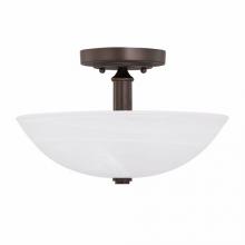Capital Lighting Fixture Inc 4272BB-141 - SEMI-FLUSH FIXTURE,120 WTT,120 V,2,WHT