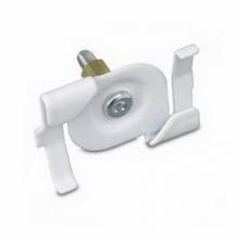 Con-Tech Lighting LA-1 - T-BAR MOUNTING CLIP,15/16 IN,WHT,1 IN
