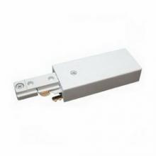 Con-Tech Lighting LA-10-P - POWER END FEED,WHT,4-7/8 IN,1-3/8 IN