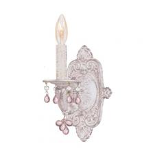 Crystorama Lighting 5201-AW-ROSA - SUTTON WALL SCONCE,60 WTT,120 V,ANT WHT