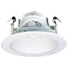 Elco Lighting EL1493W - BAFFLE TRIM,LOW VOLTAGE,ADJ STEP,RCSD LT
