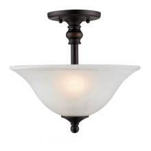 Golden Lighting 1264-SF RBZ - GRACE LIGHT FIXTURE,SEMI-FLUSH,120 WTT