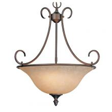 Golden Lighting 1393 RBZ - CENTENNIAL RBZ BOWL PENDANT,300 WTT