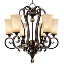 Golden Lighting 3966-6 FB - PORTLAND CHANDELIER,TRADITIONAL STYLE