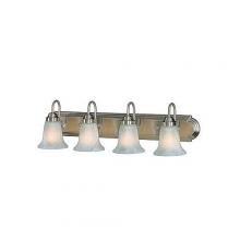 Golden Lighting 5221-4 PW - BROOKFIELD VANITY LIGHT FIXTURE,BATHROOM