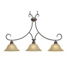 Golden Lighting 6005-10 RBZ - LANCASTER CHANDELIER,TRADITIONAL STYLE