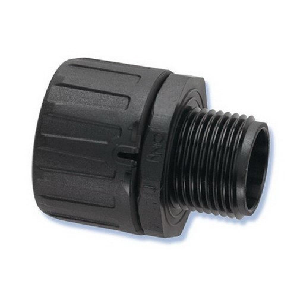 CONDUIT FITTING,1.732 IN,NYL 6/6,BLK