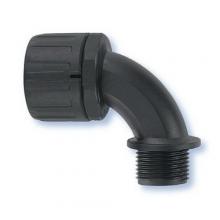 Heyco Products F8606 - CONDUIT FITTING,1.476 IN,NYL 6/6,BLK