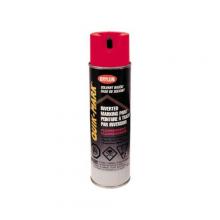 KPG Industrial A03613 - INVERTED MARKING PAINT,FLUOR RED,17 OZ