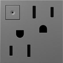 Legrand-adorne ARPS152M4 - PWR S-MANUAL ON/OFF OUTLET-2MOD 15A MG