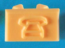 Legrand-Ortronics 40323100 - JACK MKR,VOICE,LT ORG,100PK