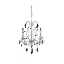 Elk Lighting 12018/3 - CRYSTAL LEAF MINI CHANDELIER,180 WTT