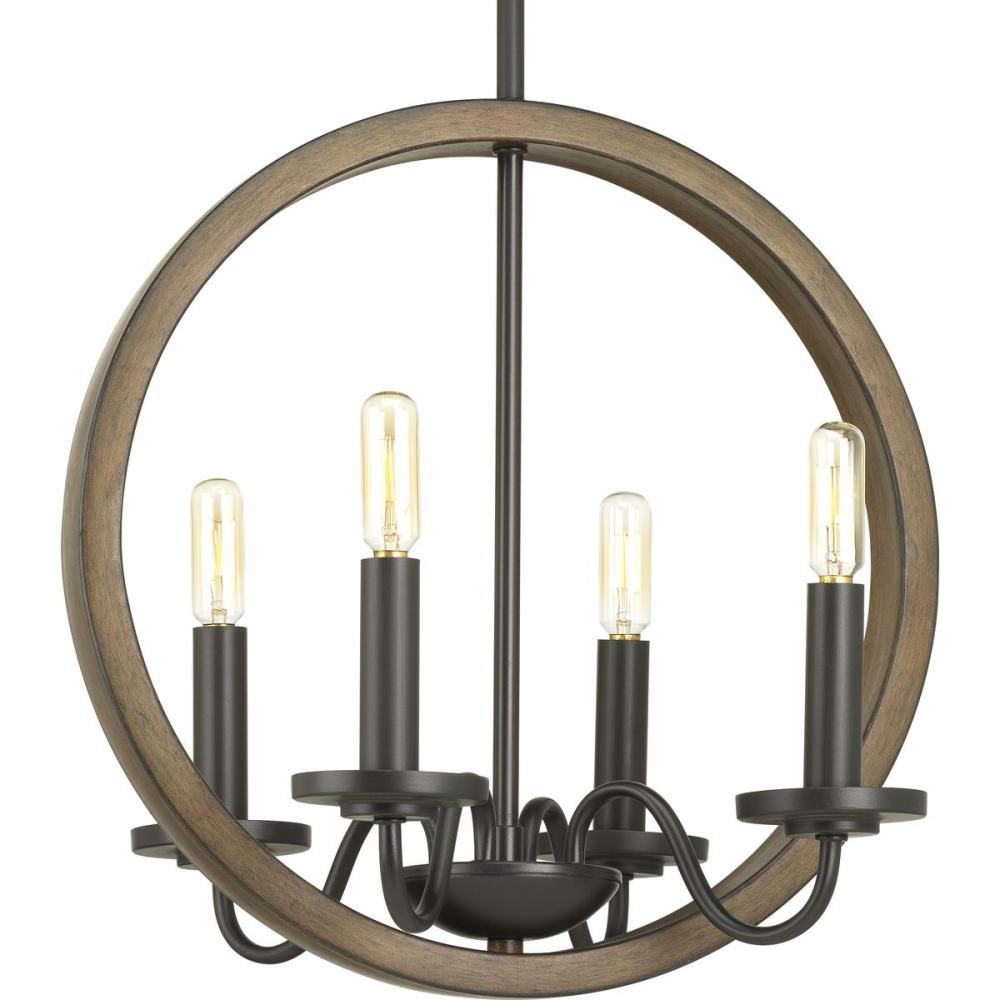 4-60W CAND CHANDELIER ABZ