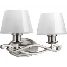 Progress Lighting, a Hubbell affili P2051-09 - 2-100W MED BATH  BRACKET Gray