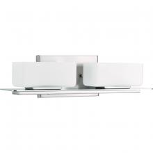 Progress Lighting, a Hubbell affili P2716-09 - 2-60W HALOGEN BATH BRACKET Gray