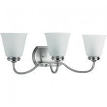 Progress Lighting, a Hubbell affili P2821-09 - 3-100W MED BATH BRACKET Gray