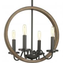 Progress Lighting, a Hubbell affili P400080-020 - 4-60W CAND CHANDELIER ABZ