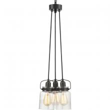 Progress Lighting, a Hubbell affili P400132-020 - 3-60W MED CHANDELIER ABZ