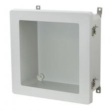 Allied Moulded Products AM1226TW - 12x12x6 ENCL TWIST LATCH HNG CVR WDW