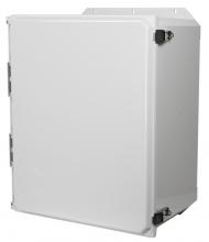 Allied Moulded Products AMP2060LF - 20X16X10 PC ENCL HNG SL CVR FLNG