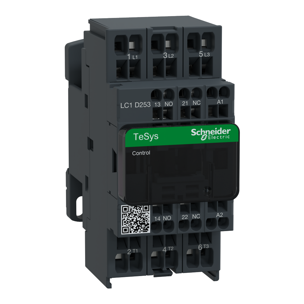IEC contactor, TeSys Deca, nonreversing, 25A, 15