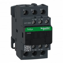 Schneider Electric LC1D25LE7 - IEC contactor, TeSys Deca, nonreversing, 25A, 15