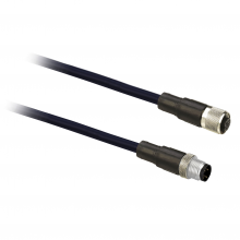 Schneider Electric XZCRB151141C5 - Jumper cable, male straight M12 4 pin female str