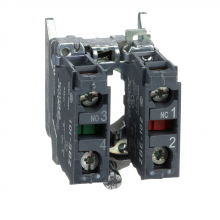 Schneider Electric ZB4BZ105 - Harmony, 22mm Push Button, XB4B operators, conta