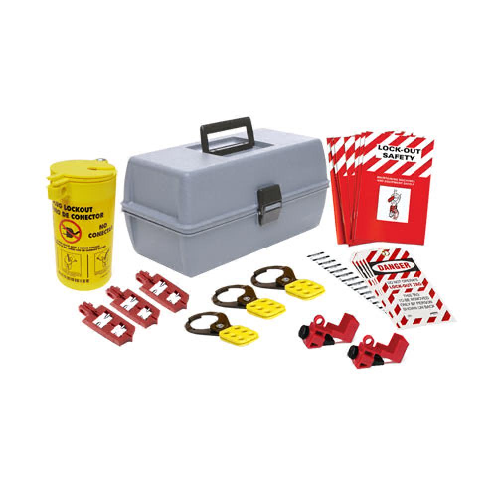 BRADY LOCKOUT KIT WITH LARGE BOX